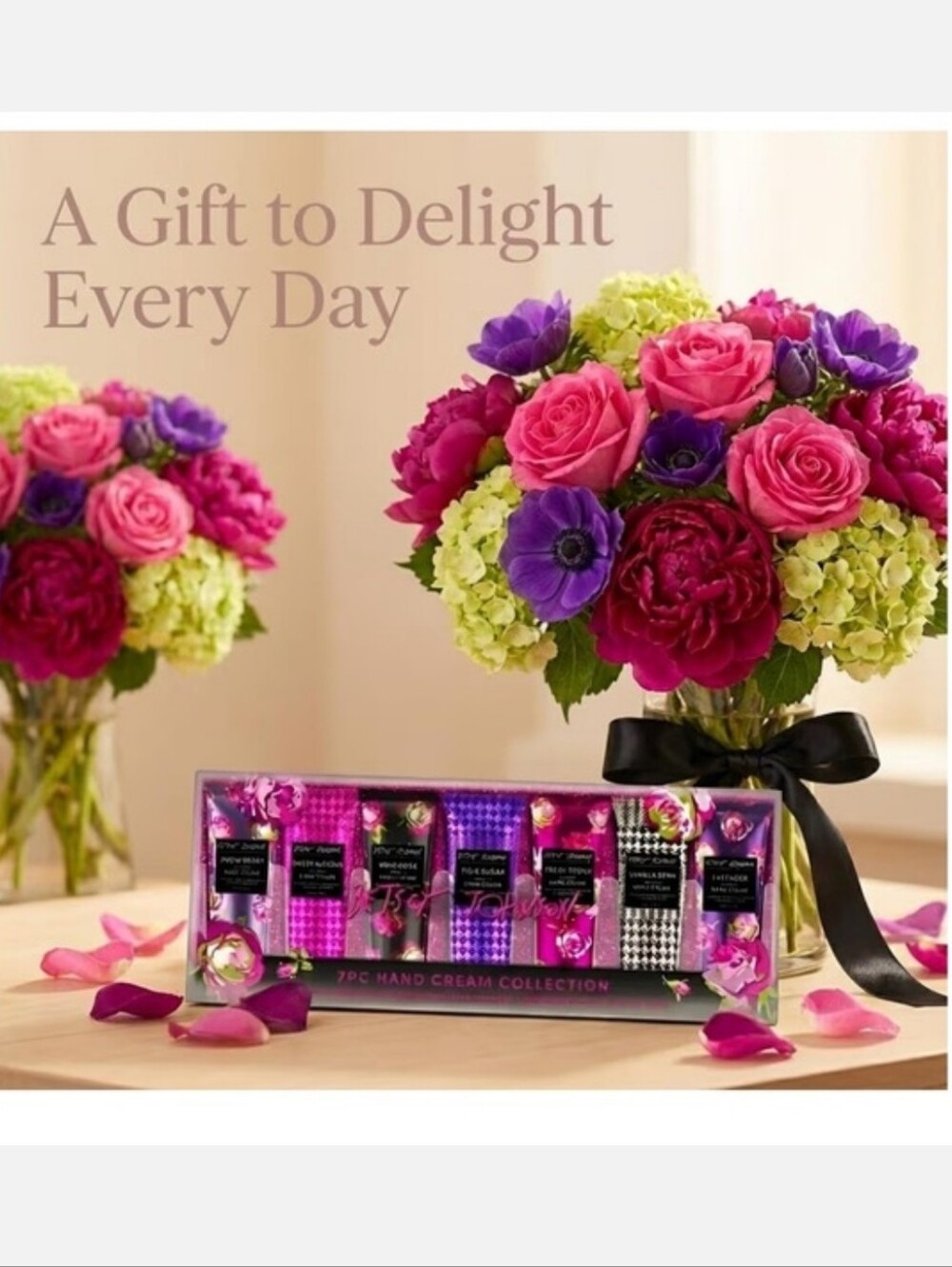 BETSEY JOHNSON: 7 PIECE Hand Cream Set